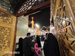 گزارش تصویری | حال و هوای حرم امام رضا