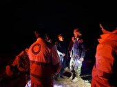 نجات فرد گمشده در کوه های آخ تنگ آباده