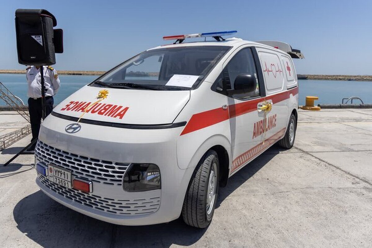 یک دستگاه آمبولانس پیشرفته به ناوگان امدادی جزیره قشم الحاق شد.